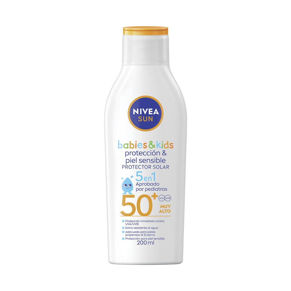 Bloqueador Crema FPS 50 Piel Sensible Nivea
