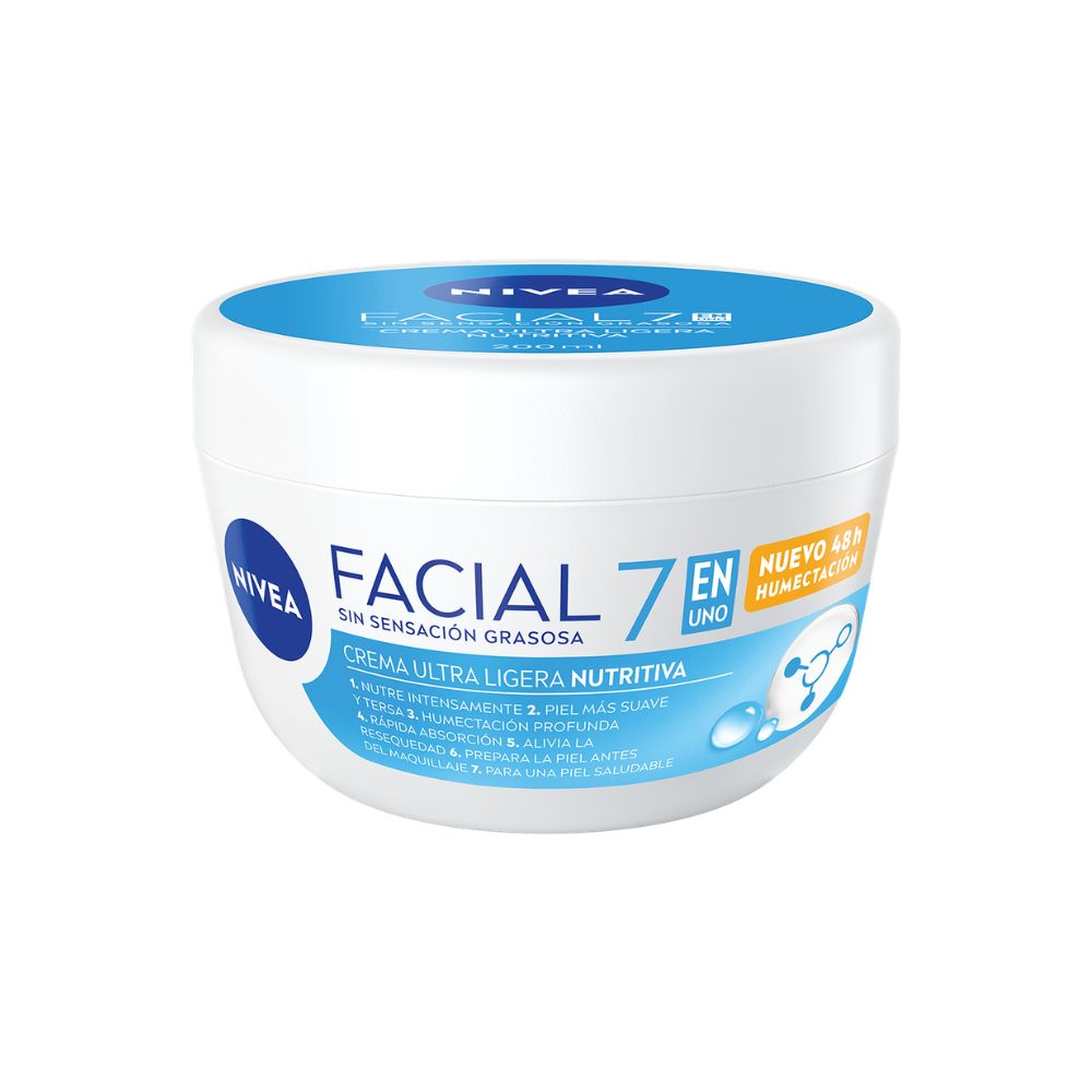 Crema Facial 5 en 1 Cuidado Nutritivo Nivea