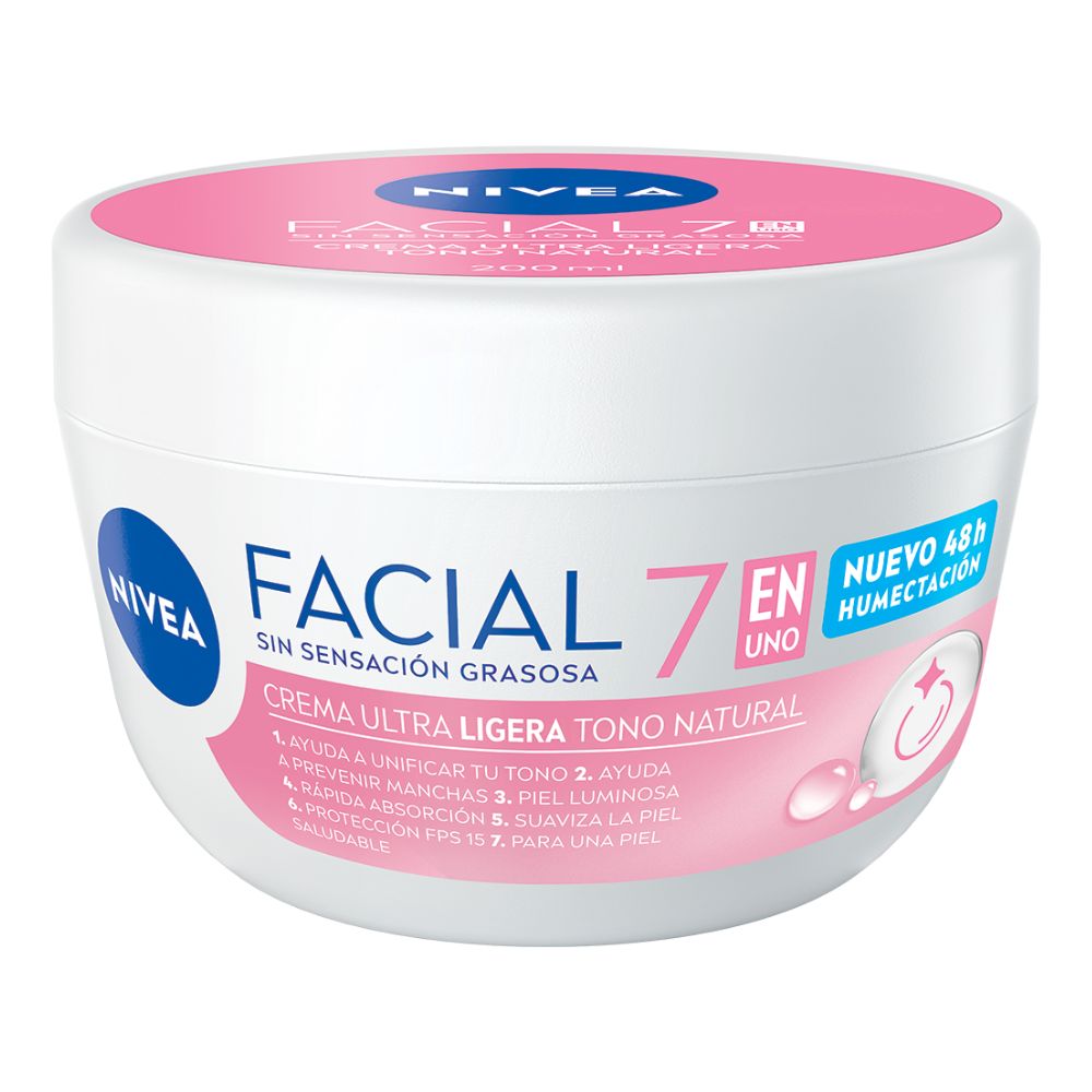 Crema Facial 5 en 1 Aclarado Natural Nivea