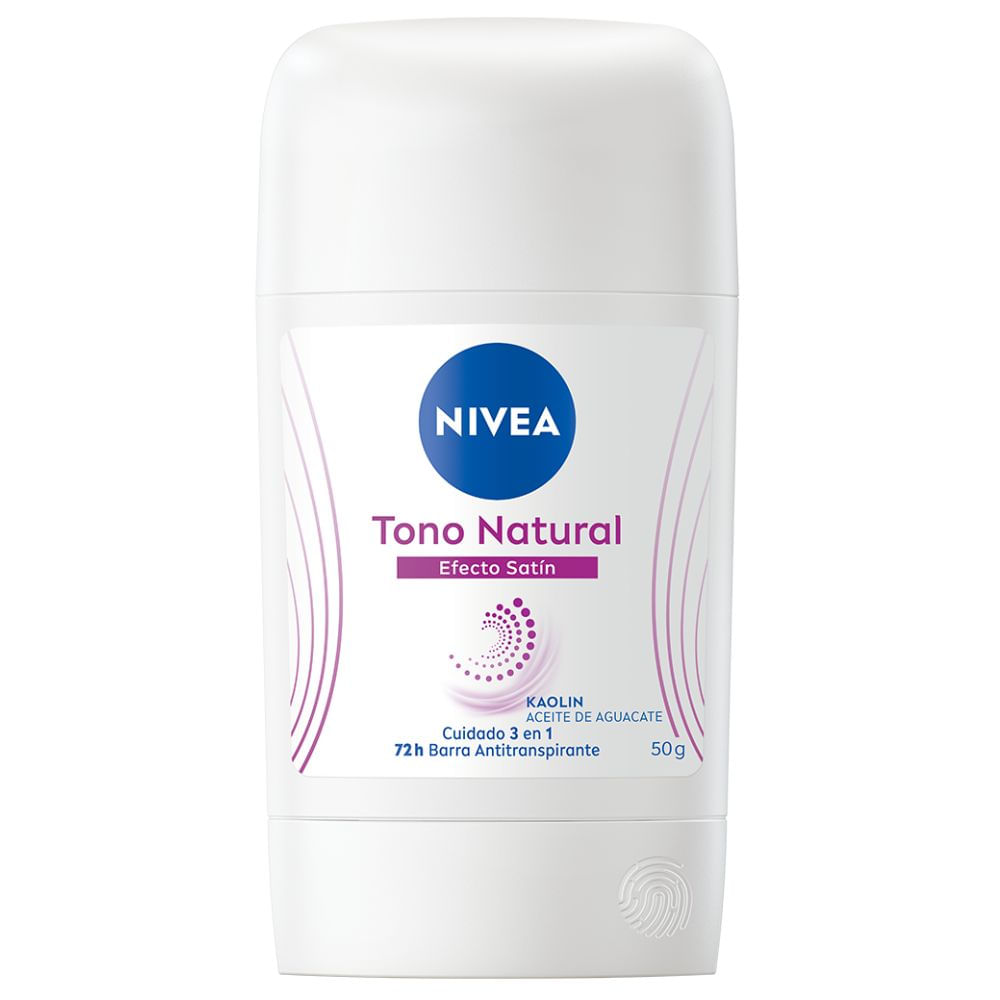 Desodorante Mujer Aclarado Efecto Satín Nivea Barra