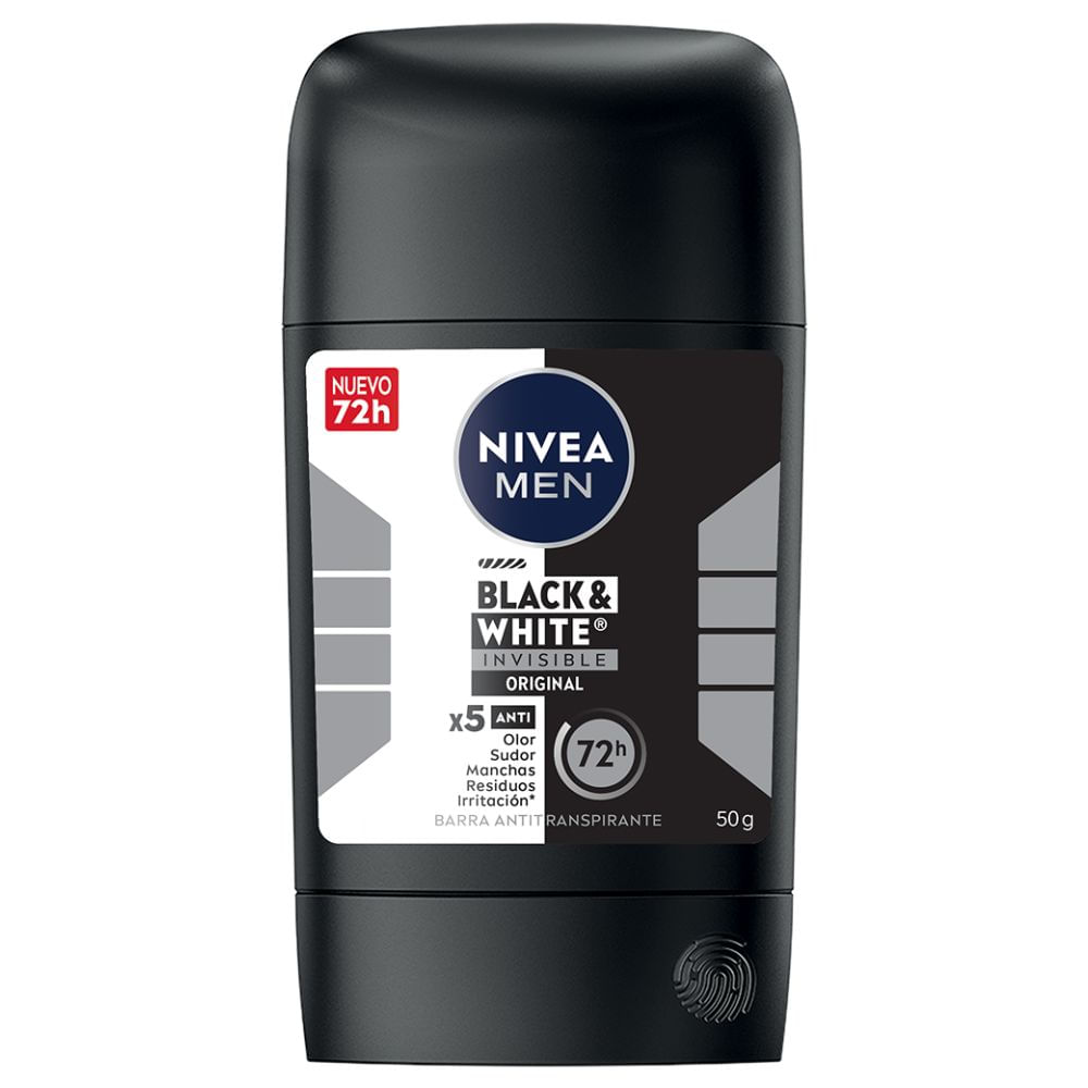 Desodorante Hombre B&W Original Nivea Men Barra