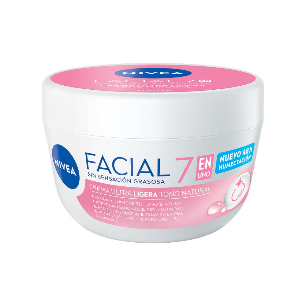 Crema Facial Aclarado Natural Nivea