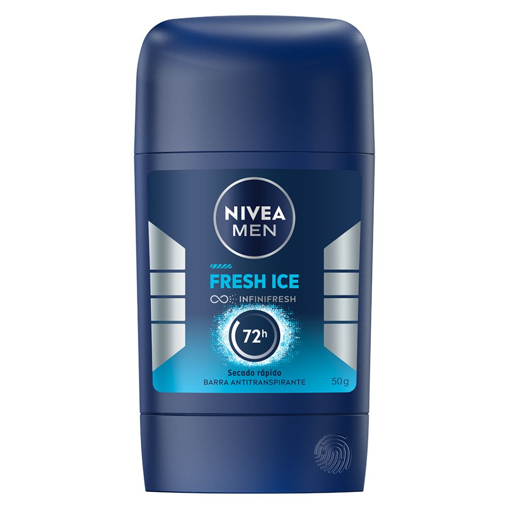 Desodorante Hombre Fresh Ice Nivea Men Barra