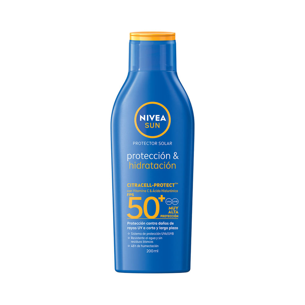 Bloqueador Hidratante FPS 50+ Nivea Sun