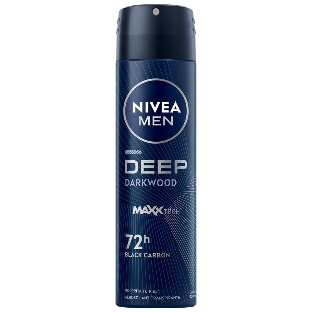 Desodorante Hombre Deep Dark Wood Nivea Men Aerosol