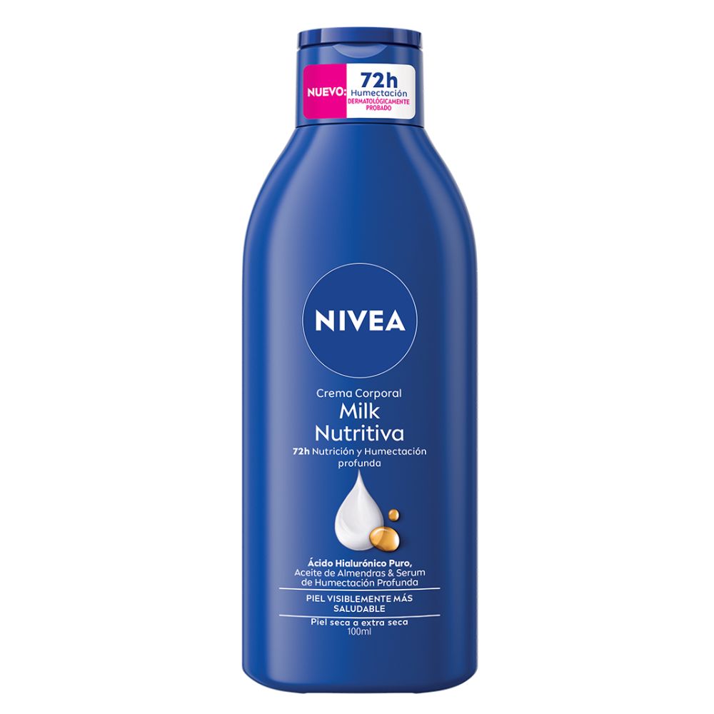 Crema Corporal Milk Nutritiva Piel Extra Seca Nivea