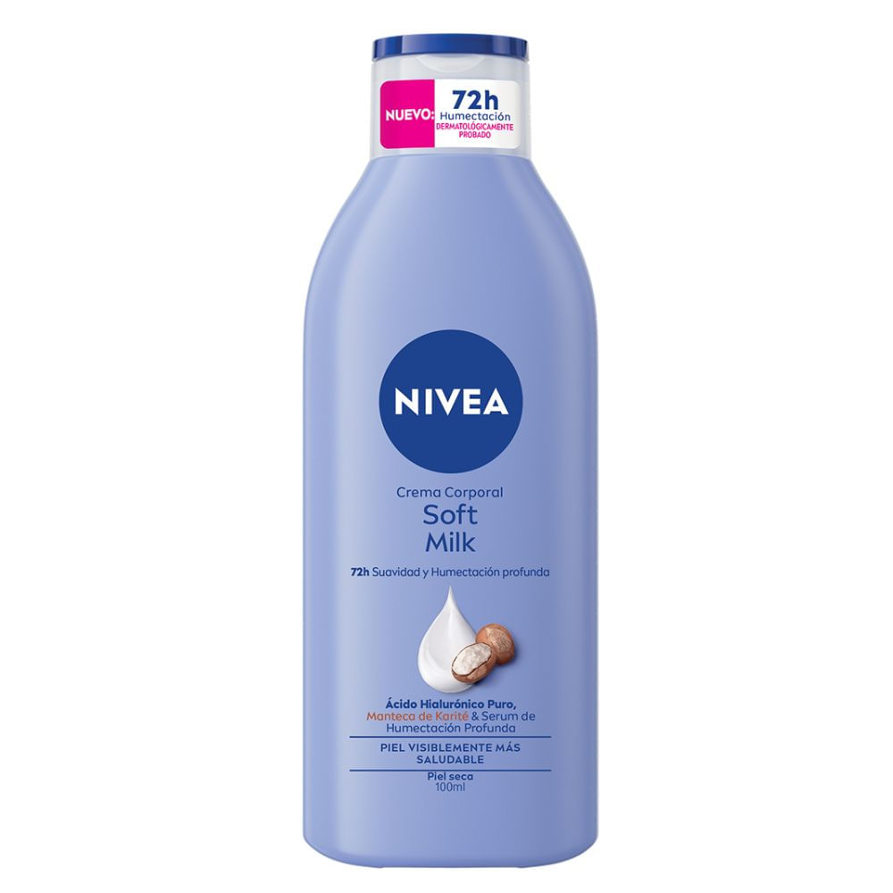 Crema Corporal Soft Milk Piel Seca Nivea