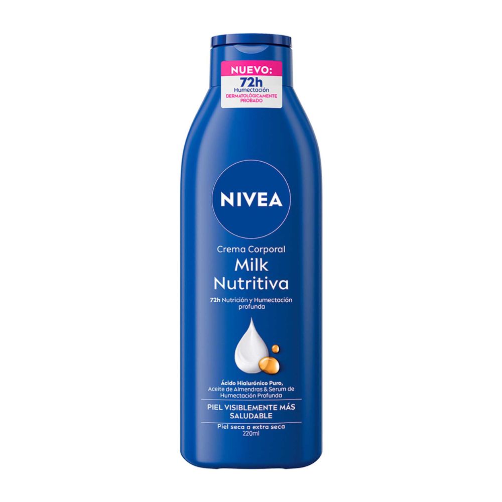 Crema Corporal Milk Nutritiva Piel Extra Seca Nivea