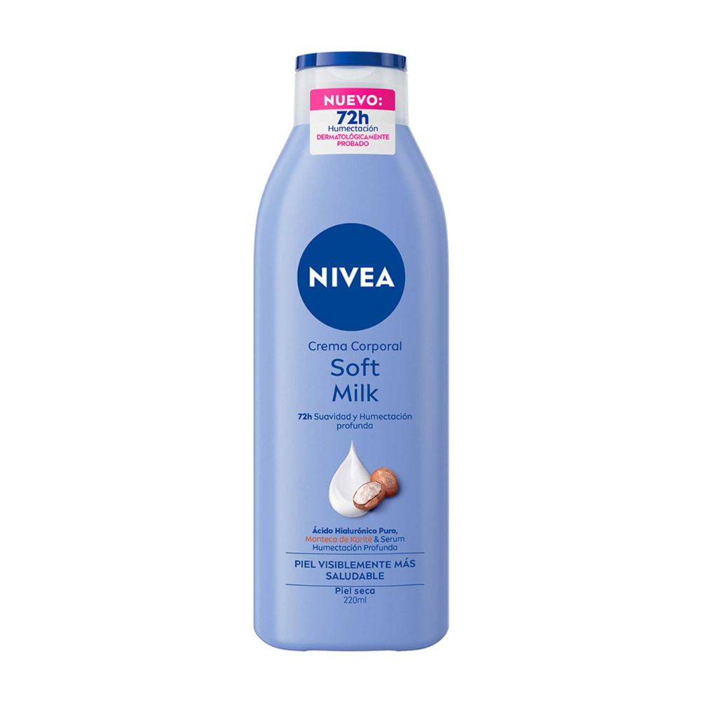 Crema Corporal Soft Milk Piel Seca Nivea