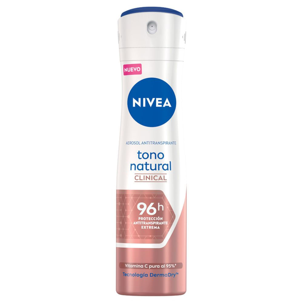 Desodorante Mujer Clinical Tono Natural Nivea Aerosol