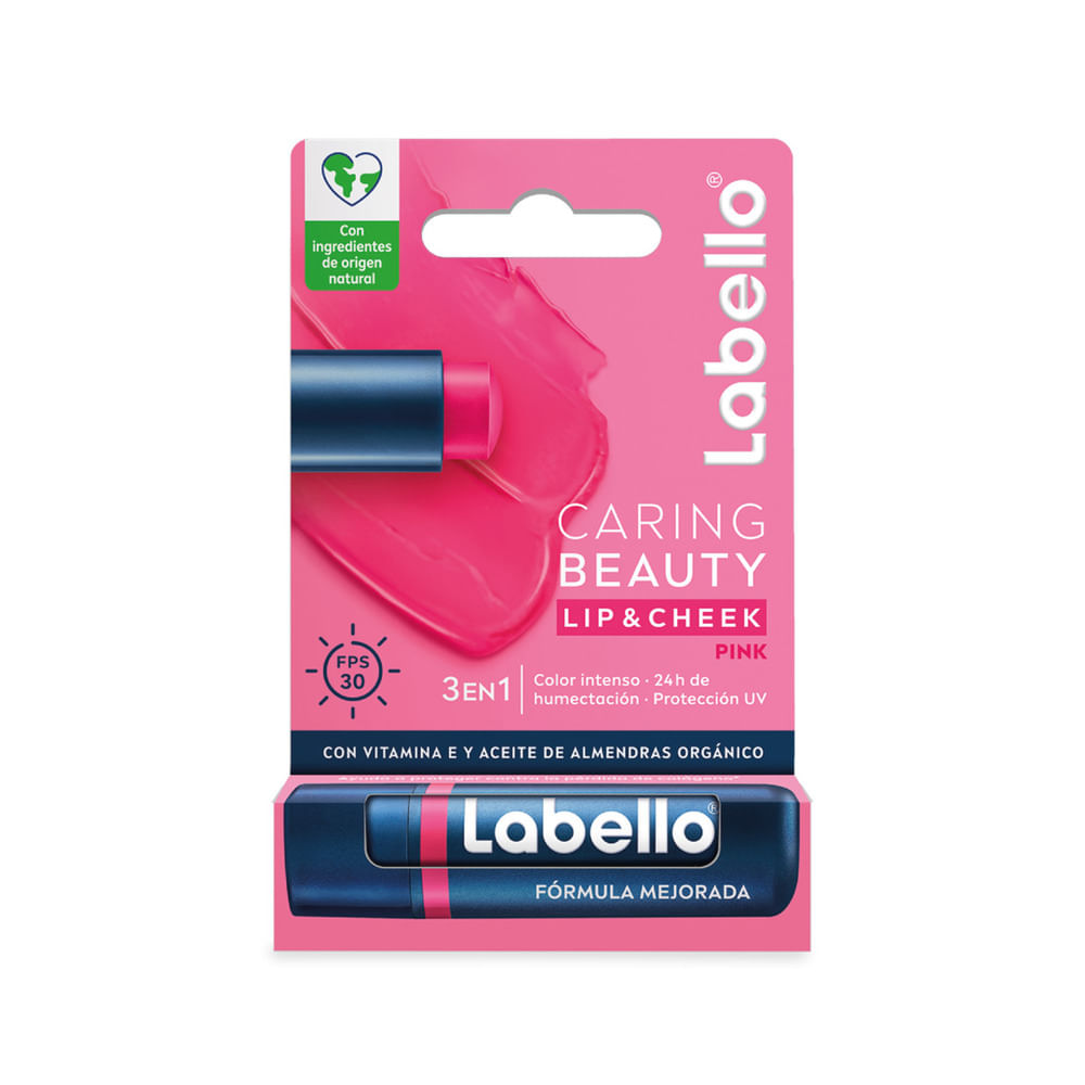 Protector Labial Caring Beauty Pink Labello