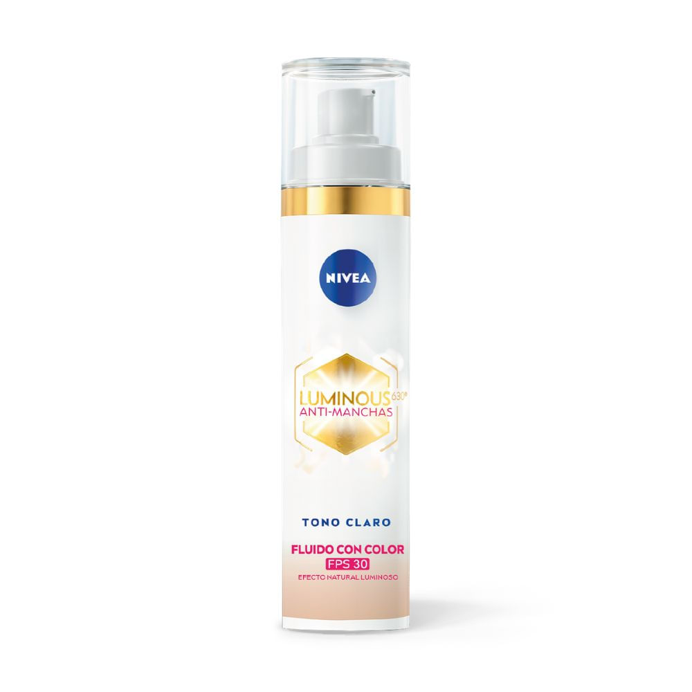 Fluido Facial Luminous Tono Claro Nivea