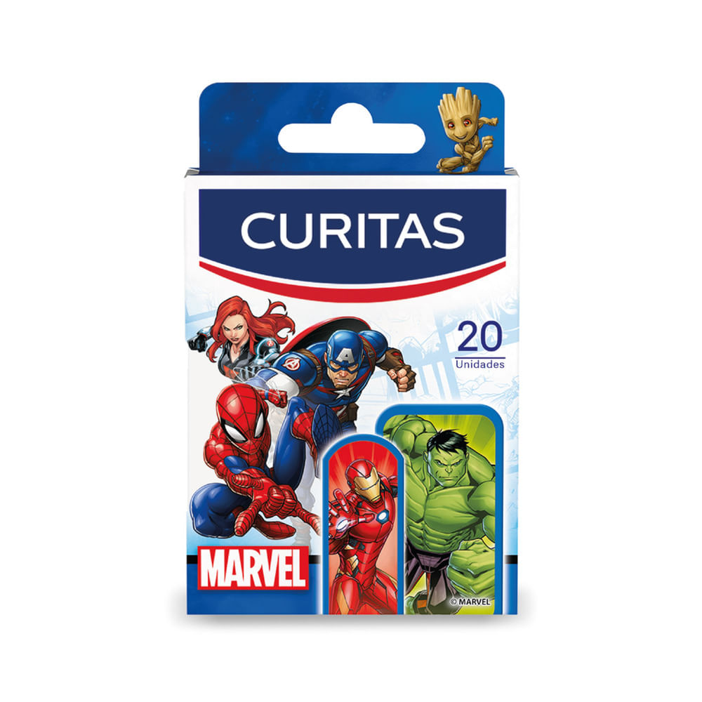 Venditas Adhesivas Marvel Curitas