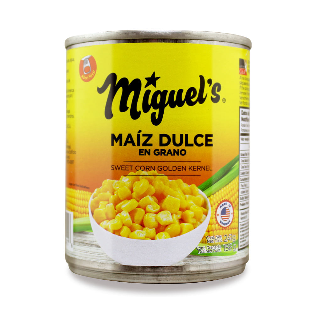 Maíz Dulce Grano Miguels