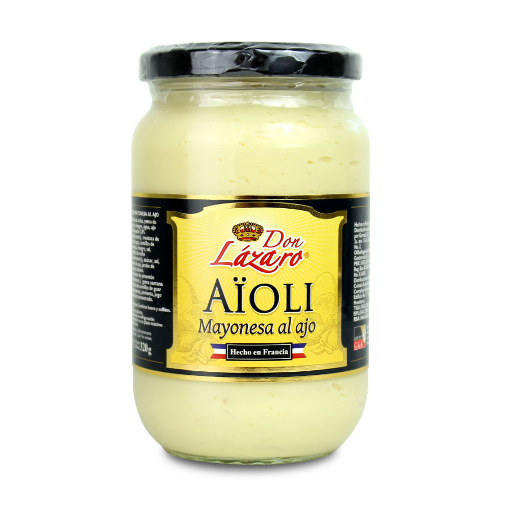 Mayonesa Aioli Don Lázaro