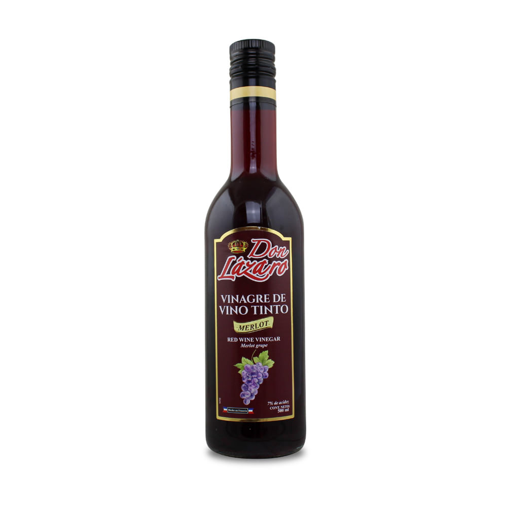 Vinagre Vino Tinto Merlot Don Lázaro
