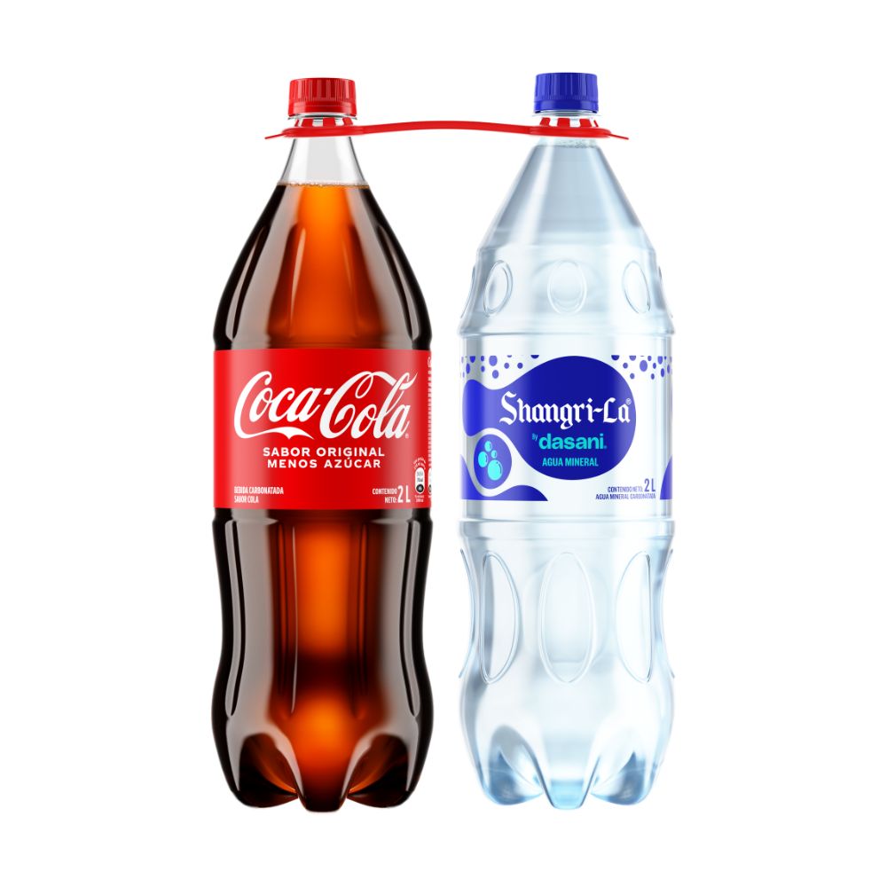 Coca Cola Original + Seagram's 2 Pack