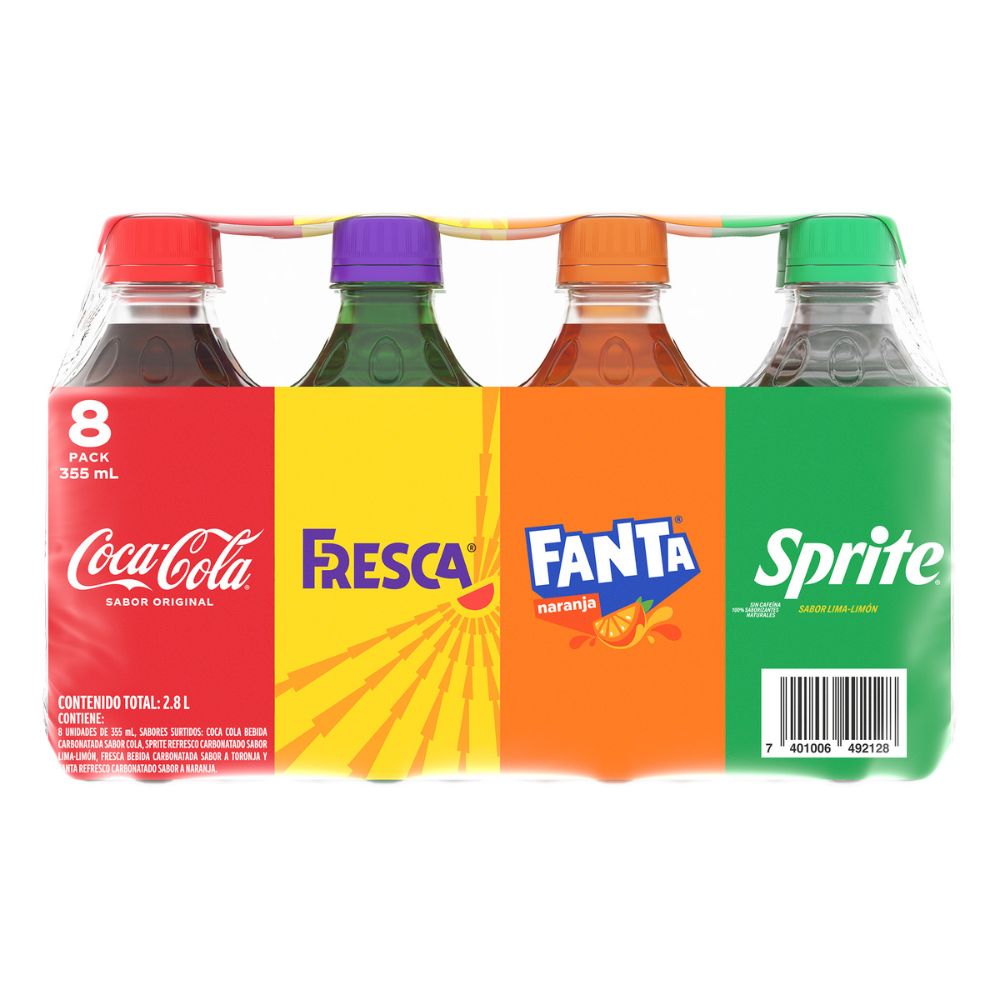 Coca Cola Sabores 8 Pack