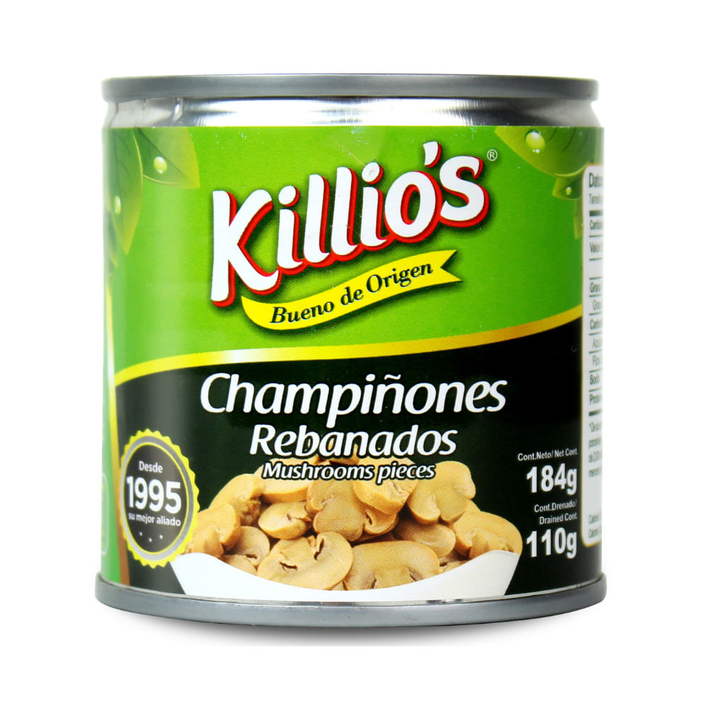 Champiñones Rebanados Killios