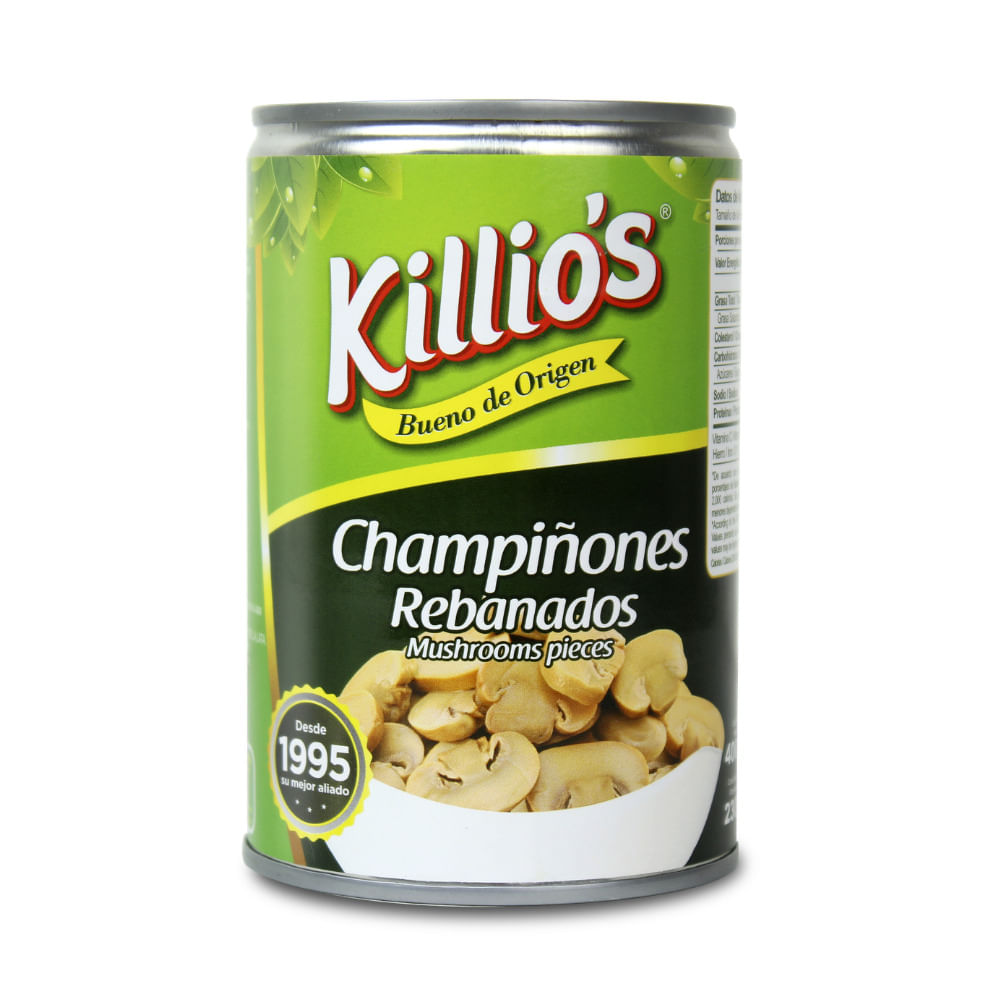 Champiñones Rebanados Killios