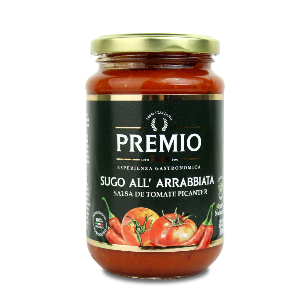 Salsa Tomate Arrabbiata Killios