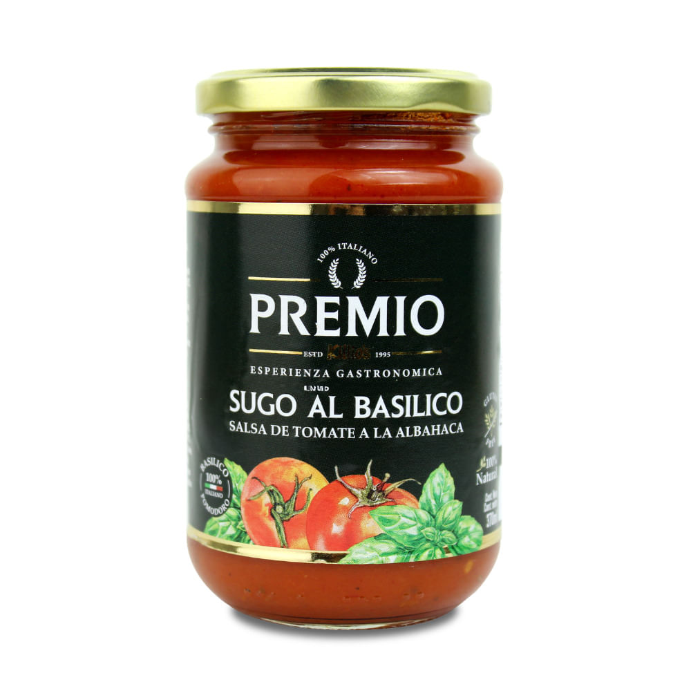 Salsa Tomate Con Albahaca