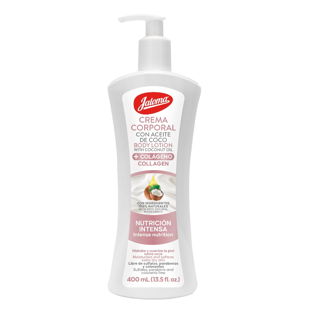 Crema Corporal Aceite De Coco Jaloma