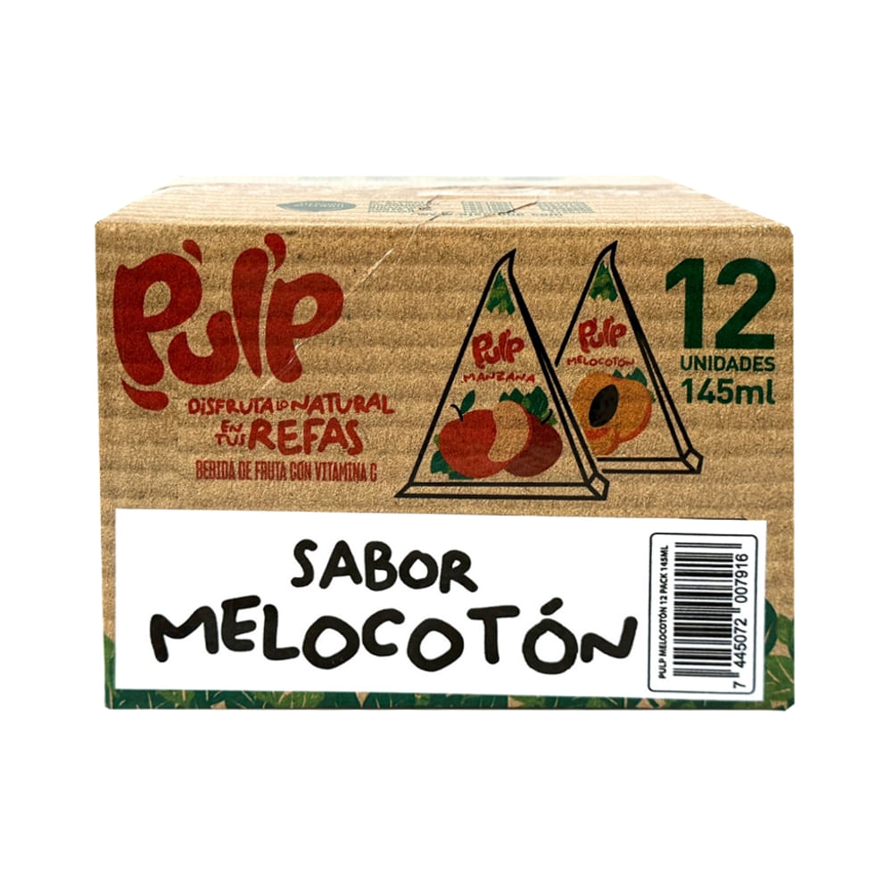 Pulp Melocotón 12 Pack