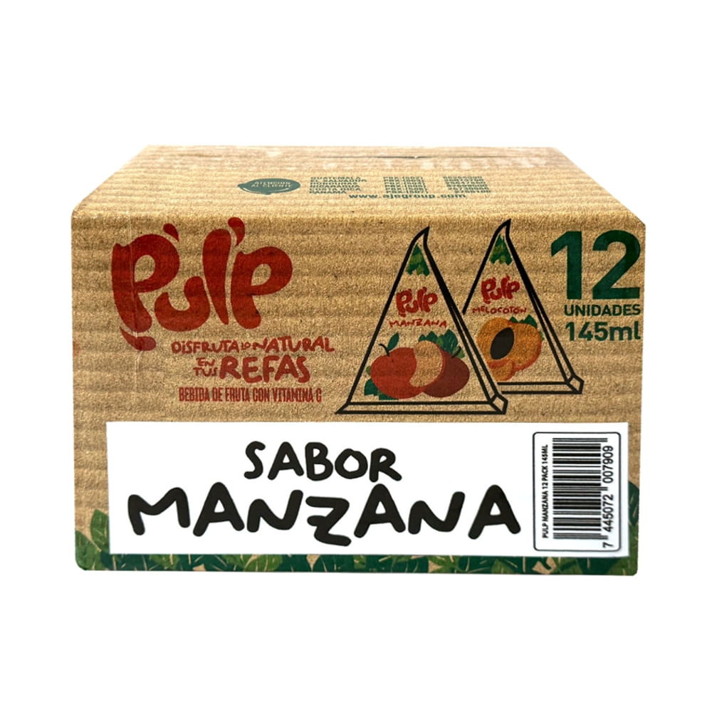 Pulp Manzana 12 Pack