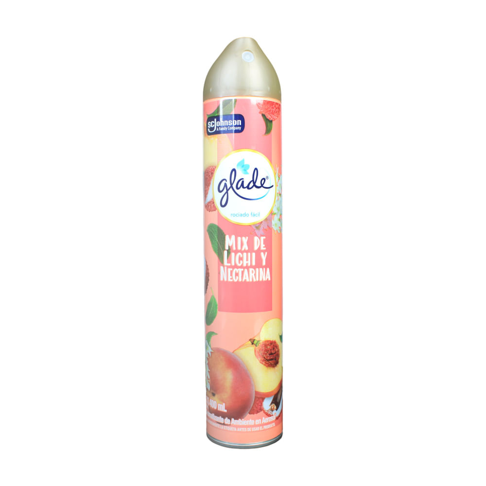 Aromatizante Mix De Lichi Y Nectarina Glade