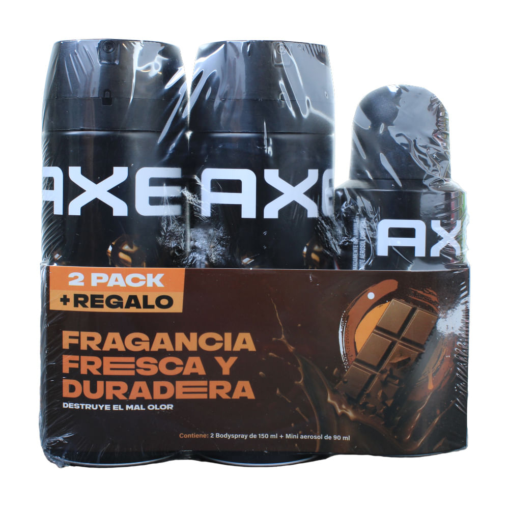 Desodorante Caballero Dark Temptation Axe 2 Body + Mini