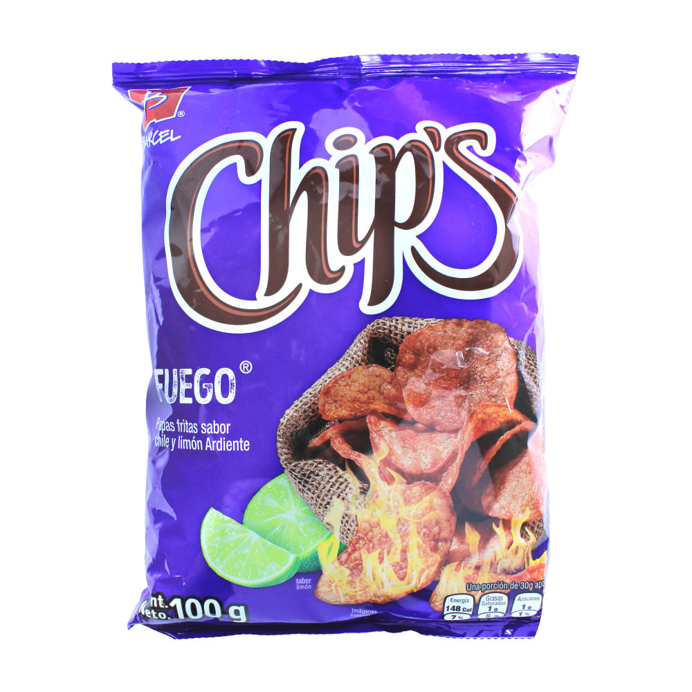 Papalinas Fuego Barcel Chip´s