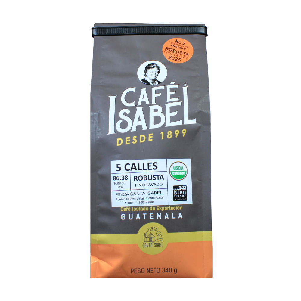 Café Molido 5 Calles Robusta Isabel