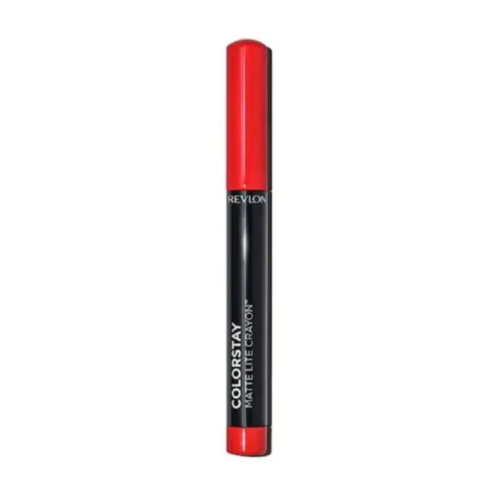 Labial Matte Lite Crayón Ruffled No.009 Revlon