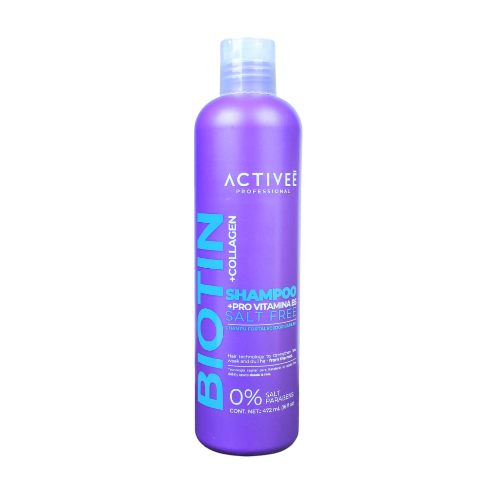 Shampoo Professional Biotin Colágeno Activeé