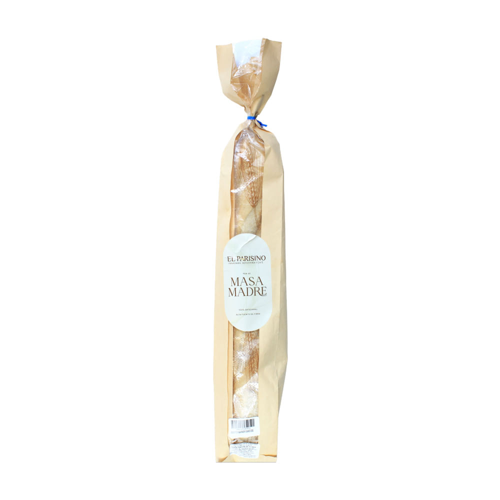 Baguette Masa Madre Blanco El Parisino