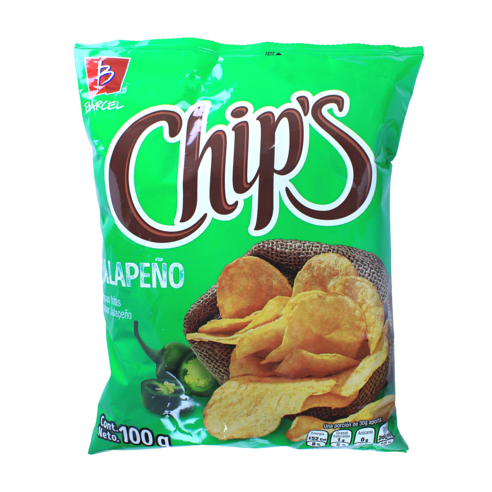 Papalinas Jalapeño Barcel Chip´s