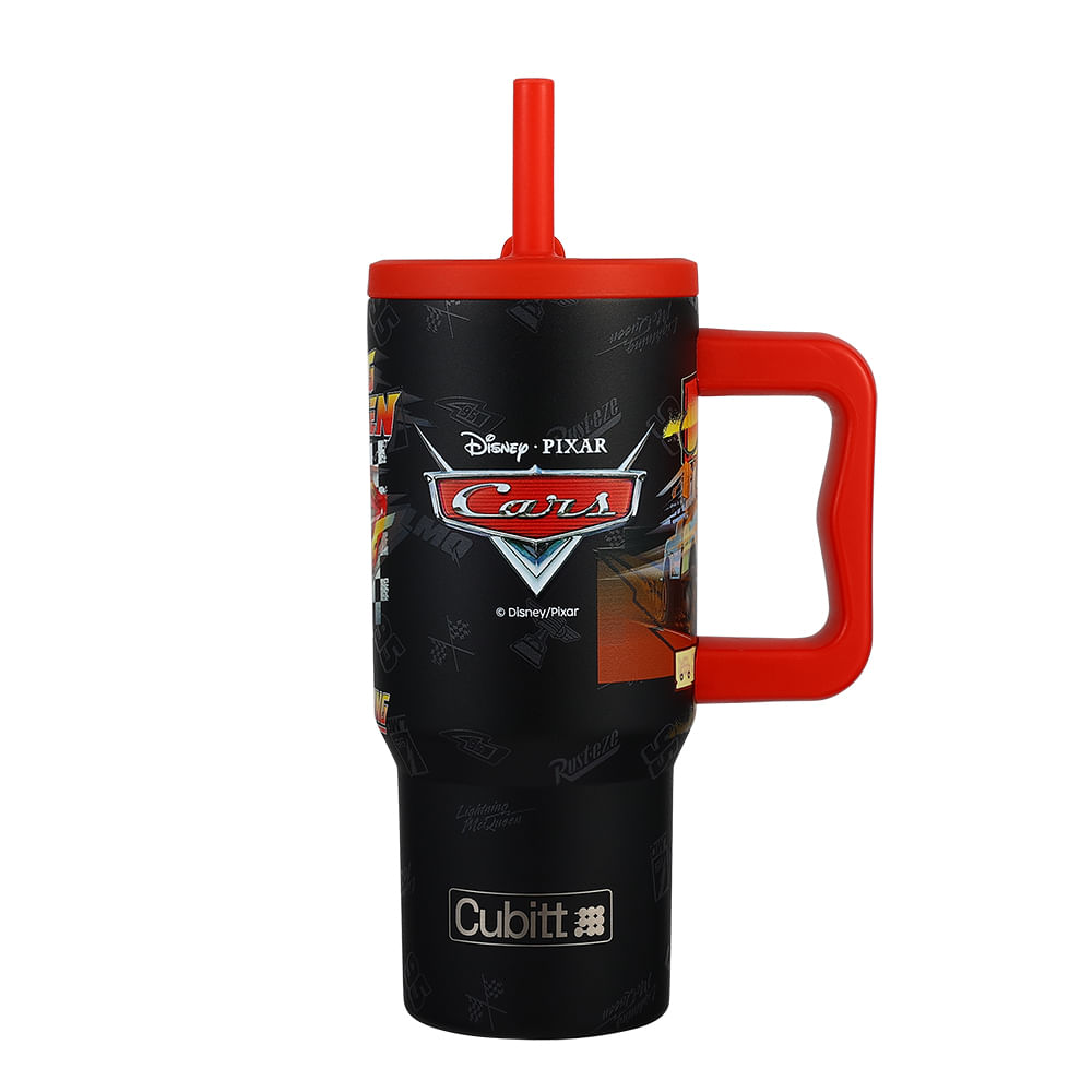 Termo Tumbler Cars Negro Cubitt