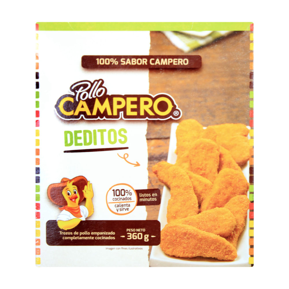 Deditos De Pollo Empanizados Pollo Campero